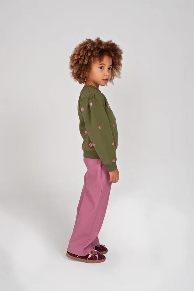 Jubel Sweater Met Borduursels - Moon Flowers - foto 5