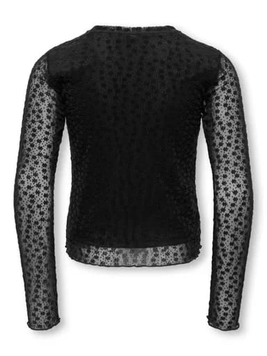 Kids Only Kogtonya LACE TOP JRS BLACK 
